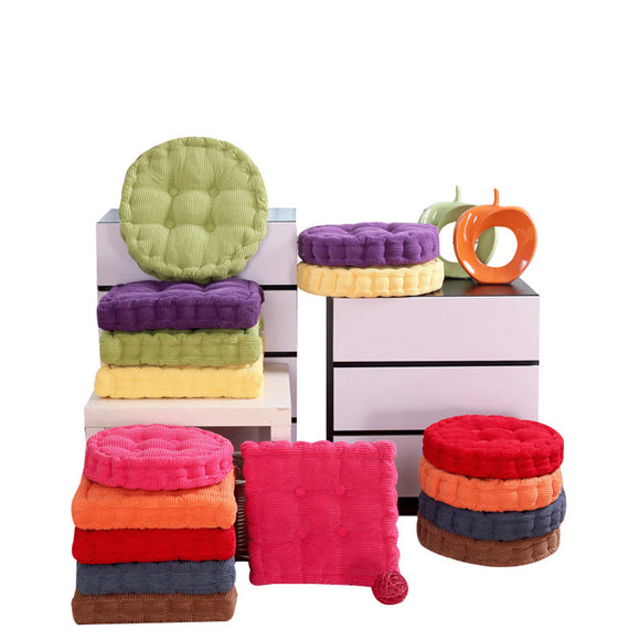 Square,Round,Cushion,Corduroy,Indoor,Outdoor,Office,Ultra,Cushion,Chair