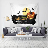 Loskii,Halloween,Tapestry,Pumpkin,Print,Hanging,Tapestry,Decor,Halloween,Decorations
