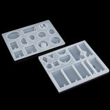 25Pcs,Resin,Casting,Molds,Silicone,Making,Jewelry,Pendant,Craft