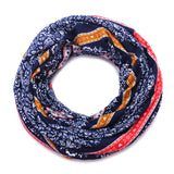 Women,Flowers,Printing,Cotton,Beanies,Casual,Bonnet,Double,Collar,Scarf