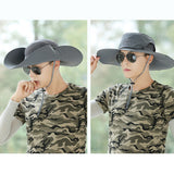 Summer,Protection,Centimeters,Visor,Adjustable,Bucket,Fishing,Mountaineering