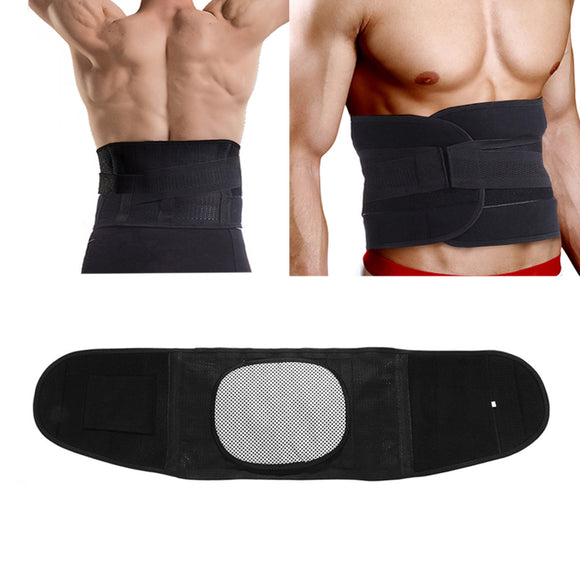 Adjustable,Lower,Support,Sports,Double,Strap,Lumbar,Brace,Posture,Protector