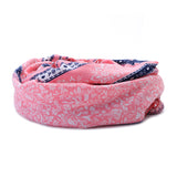 Women,Flowers,Printing,Cotton,Beanies,Casual,Bonnet,Double,Collar,Scarf