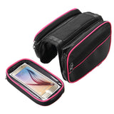 BIKIGHT,Bicycle,Front,Frame,Phone,Touch,Screen,Waterproof,Double,Pouch,Cycling