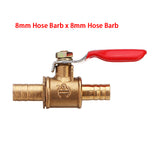 Inline,Brass,Shutoff,Valve,Fitting,Handle,Water