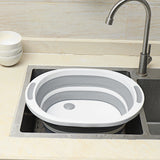 Folding,Cutting,Board,Drain,Basket,Vegetable,Basin