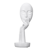 Resin,Modern,Women,Thinker,Statue,Abstract,Sculptures,Characters,Crafts,Handmade,Carving,Ornament,Decorations