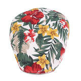 Unisex,Flower,Print,Vogue,Cotton,Beret,Outdoor,Casual,Sunshade,Peaked,Forward