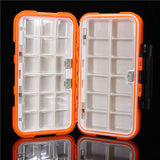 19x10x4.5cm,Waterproof,Fishing,Tackle,Storage,Boxes,Green,Orange