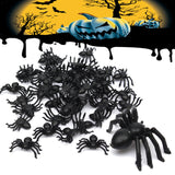50pcs,Halloween,Plastic,Spiders,Spider,Funny,Joking,Decoration
