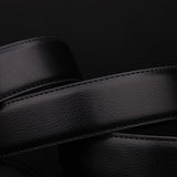 125CM,Business,Cowhide,Genuine,Leather,Luxury,Belts,Durable,Automatic,Buckle,Trousers