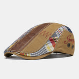 Women,Cotton,Washed,Beret,Buckle,Adjustable,Paper,Newsboy,Cabbie,Gentleman
