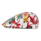 Unisex,Flower,Print,Vogue,Cotton,Beret,Outdoor,Casual,Sunshade,Peaked,Forward