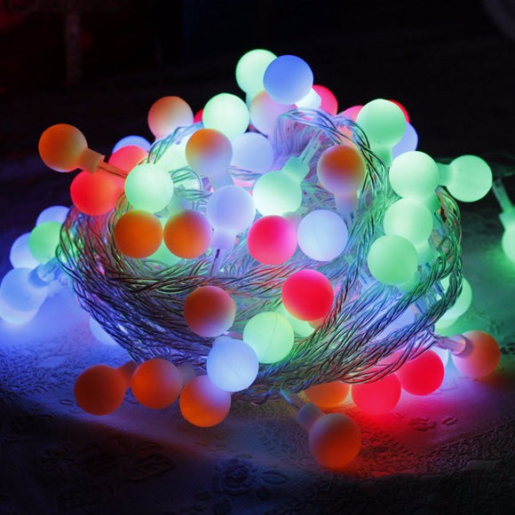 Christmas,Colorful,Venonat,Shape,Light,String,Curtain,Light,Decor,Wedding