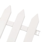 30*40CM,Outdoor,Plastic,White,Fence,Garden,Flowerpot,Parterre,Fence,Decoration