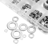 SuleveMXSW3,400Pcs,Stainless,Steel,Washer,Round,Assortment