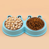 3Colors,Shape,Water,Container,Stainless,Steel,Feeder