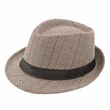 British,Style,Classic,Gentleman,Panama,Fedora,Casual