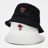 Women,Summer,Protection,Floral,Pattern,Embroidery,Casual,Bucket