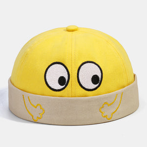 Banggood,Design,Solid,Color,Cartoon,Pattern,Brimless,Beanie,Landlord,Skull