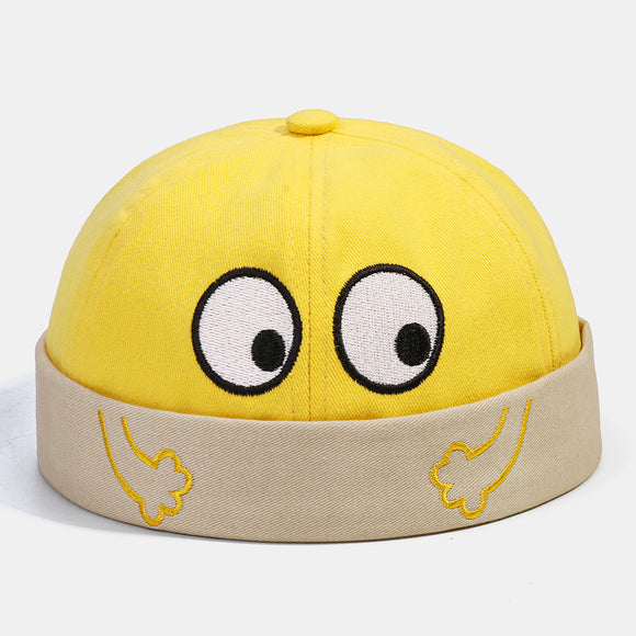 Banggood,Design,Solid,Color,Cartoon,Pattern,Brimless,Beanie,Landlord,Skull