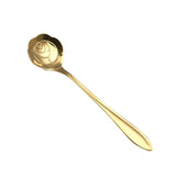 KCASA,Flower,Shape,Stainless,Steel,Coffee,Sugar,Spoon,Spoon,Cream,Tableware