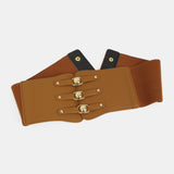 Women,Black,Super,Elastic,Waistband,Bellt,Accessories,Waist