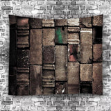 Hanging,Tapestry,Retro,Brick,Stone,Printed,Bedroom,Decorations