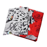 Leopard,Printed,Duvet,Cover,Pillow,Cases,Quilt,Bedding