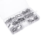 90Pcs,Socket,rofile,Stainless,Steel,Screw,Bolts