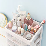 Plastic,Storage,Drawer,Dustproof,Cosmetic,Storage,Makeup,Desktop,Organizer,Dressing,Table,Shelf