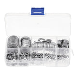 Suleve,MXSW4,580Pcs,Washer,Round,Assortment,Stainless,Steel