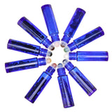 10Pcs,Natural,Crystals,Glass,Essential,Gemstone,Roller,Inside,Bottles