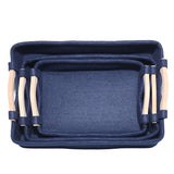 Rectangular,Woven,Storage,Baskets,Hamper