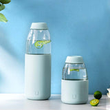 Jordan&judy,Porable,Water,Bottle,Tritan,Drinkware,Fruit,Silicone