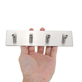 Stainless,Steel,Adhesive,Bathroom,Kitchen,Hanger,Towel,Holder