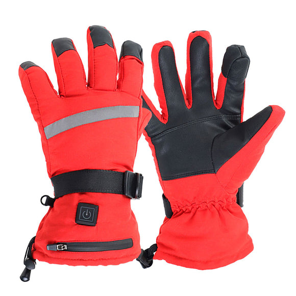 Electric,Heated,Glove,Nylon,Taslon,Double,Heating,Waterproof,Gloves,Rechargeable,Battery,Powered,Gloves