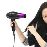 2800W,Dryer,Accessories,Black,Purple,Temperature,Adjustment,Salon,Tools