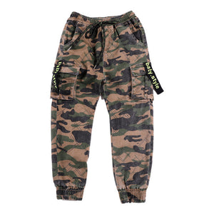 Children,Camouflage,Joggers,Pants,Sweatpants,Loose,Harem,Elastic,Drawstring,Sport,Pants