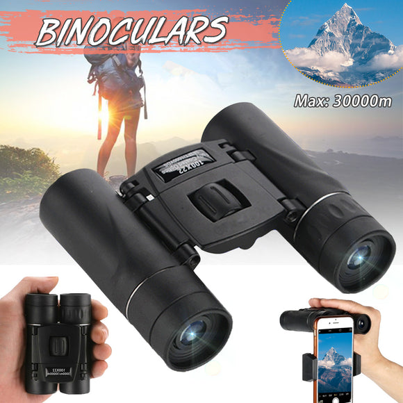 100x22,Binoculars,Folding,Compact,Telescope,Powered,Night,Vision,Binoculars
