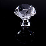 16PCS,Crystal,Glass,Cabinet,Diamond,Shape,Drawer,Cupboard,Handle,Pulls