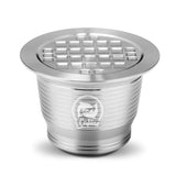 Stainless,Steel,Coffee,Capsule,Refillable,Reusable,Capsules,Nespresso,Machine