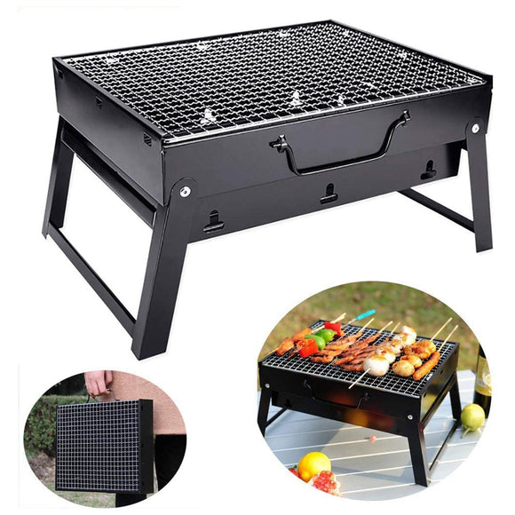 43x22x29cm,Portable,Charcoal,Grill,Household,Foldable,Barbecue,Grill,Small,Grill,Outdoor,Backyard,Camping,Garden