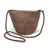 Women,Straw,Woven,Beach,Handbag,Shoulder,Outdoor,Travel