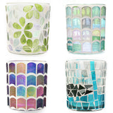 Glass,Candle,Holder,Votive,Moroccan,Light,Table,Candleholder