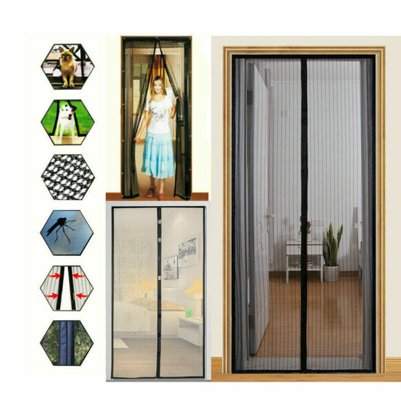 Mosquito,Curtains,Screen,Patio,Hands,Insect,Proof