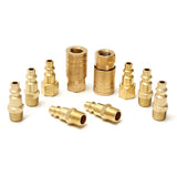 10Pcs,Brass,Coupler,Adapter,Quick,Disconnect,Fittings