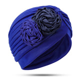 Women,Polyester,Ethnic,Floral,Turban,Outdoor,Print,Breathable,Chemo