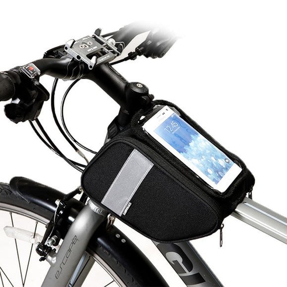 SAHOO,Polyester,6.0Inch,Touch,Screen,Cycling,Bicycle,Mobile,Phone,Front,Frame