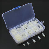 Suleve,M3NH9,Nylon,Screw,White,Screw,Nylon,Standoff,Assortment,300pcs